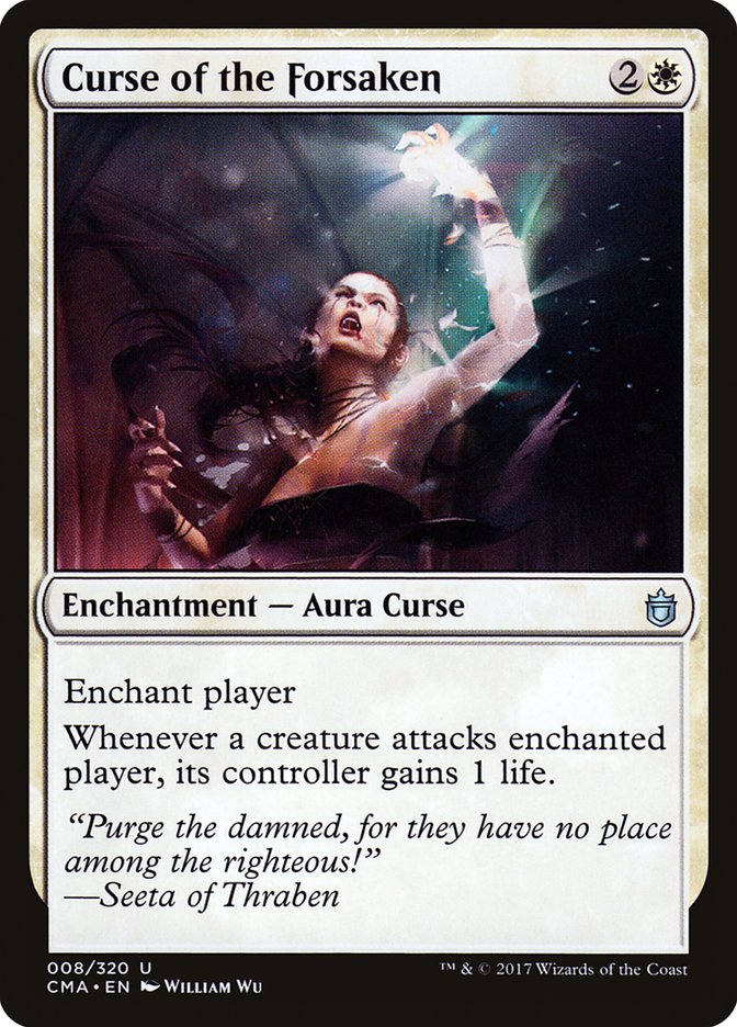 Curse of the Forsaken [Commander Anthology] | Webway Games