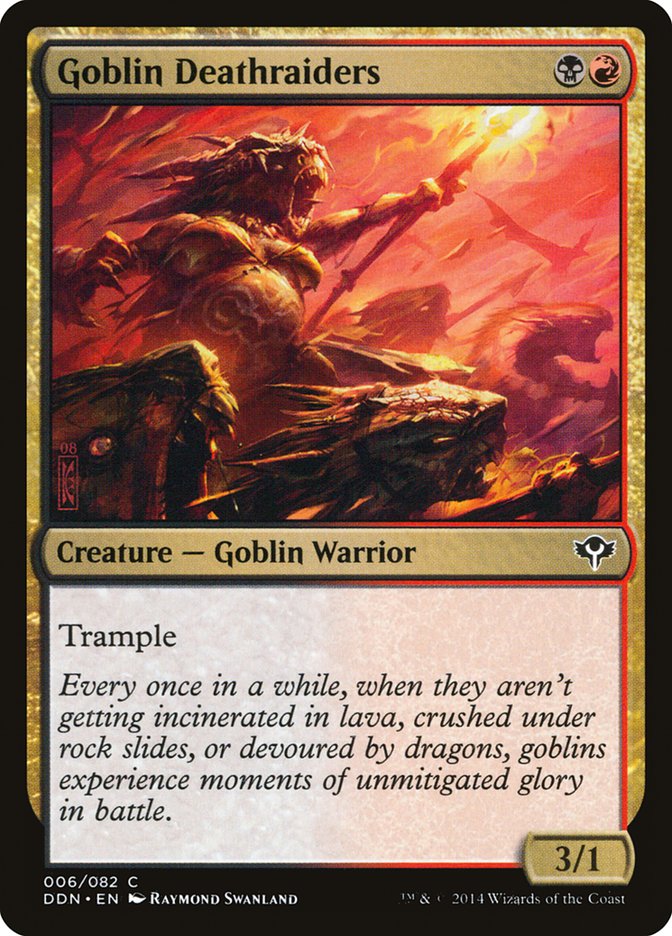 Goblin Deathraiders [Duel Decks: Speed vs. Cunning] | Webway Games