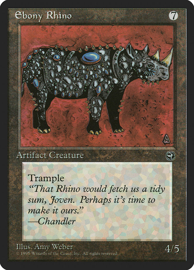 Ebony Rhino [Homelands] | Webway Games