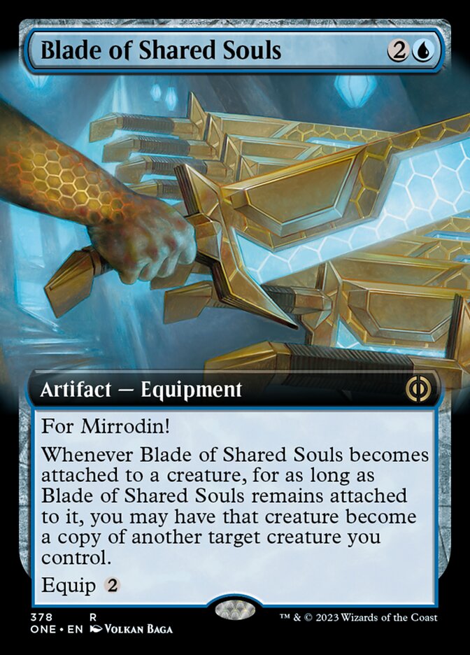 Blade of Shared Souls (Extended Art) [Phyrexia: All Will Be One] | Webway Games