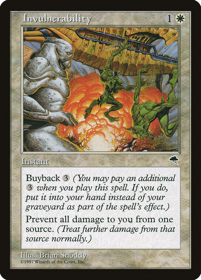 Invulnerability [Tempest] | Webway Games