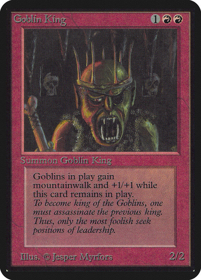 Goblin King [Limited Edition Alpha] | Webway Games