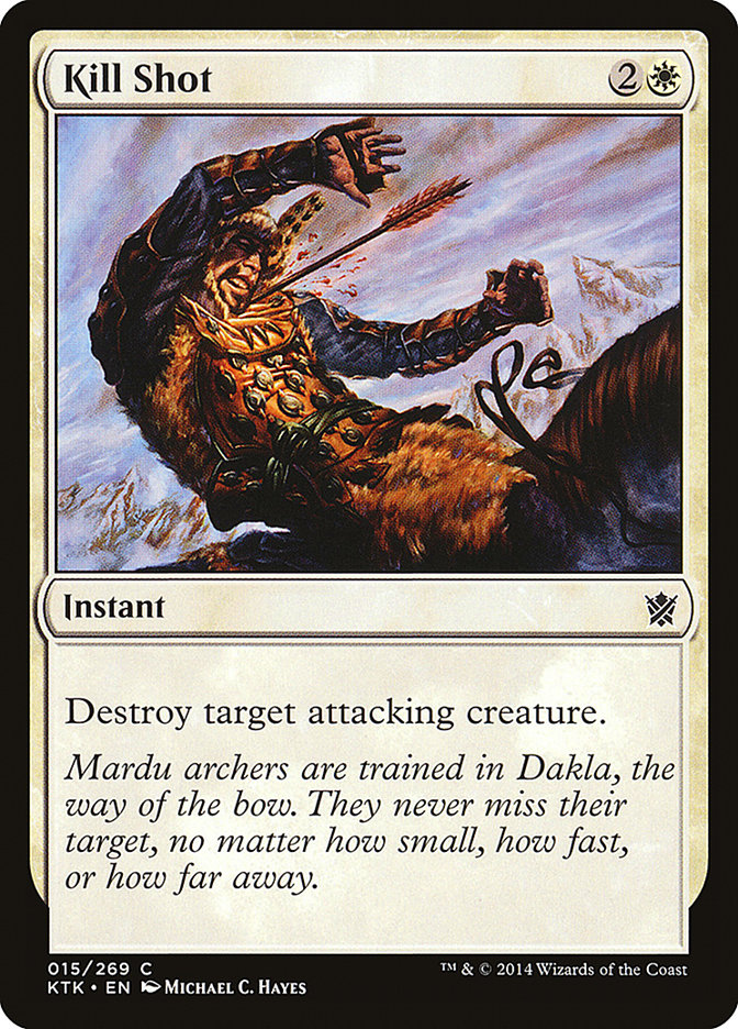Kill Shot [Khans of Tarkir] | Webway Games
