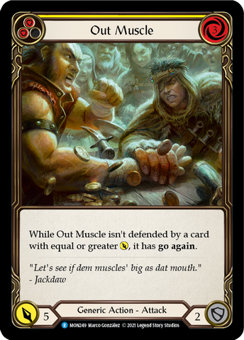Out Muscle (Yellow) [MON249] 1st Edition Normal