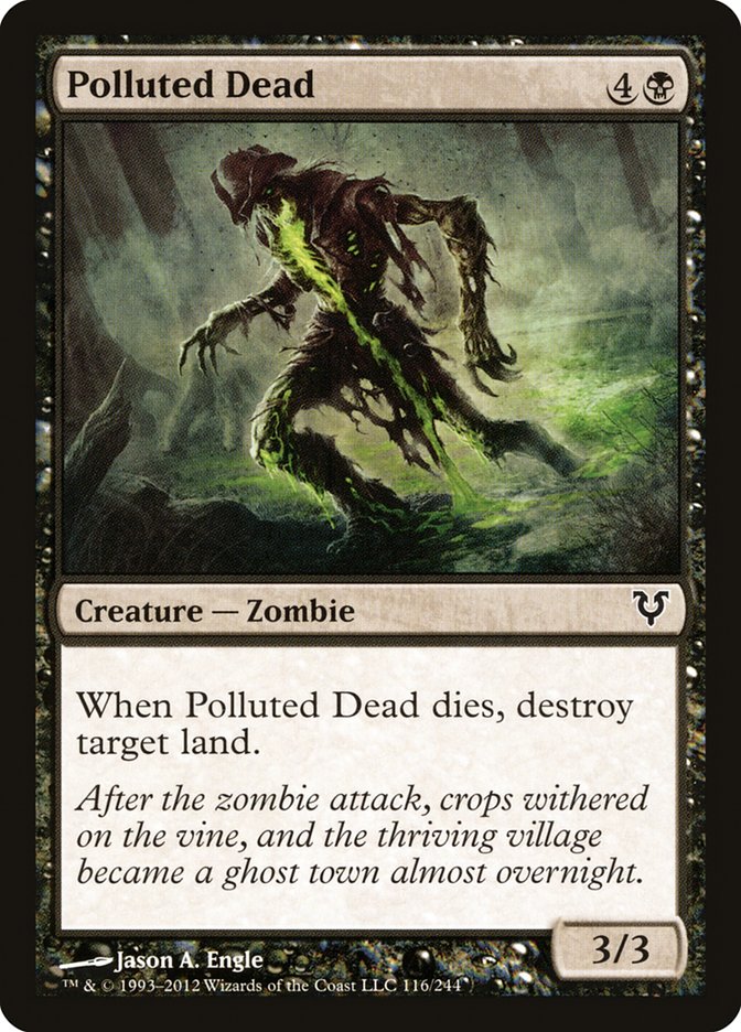 Polluted Dead [Avacyn Restored] | Webway Games
