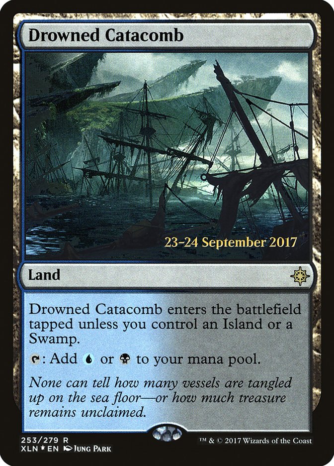Drowned Catacomb  (Prerelease) [Ixalan Prerelease Promos] | Webway Games