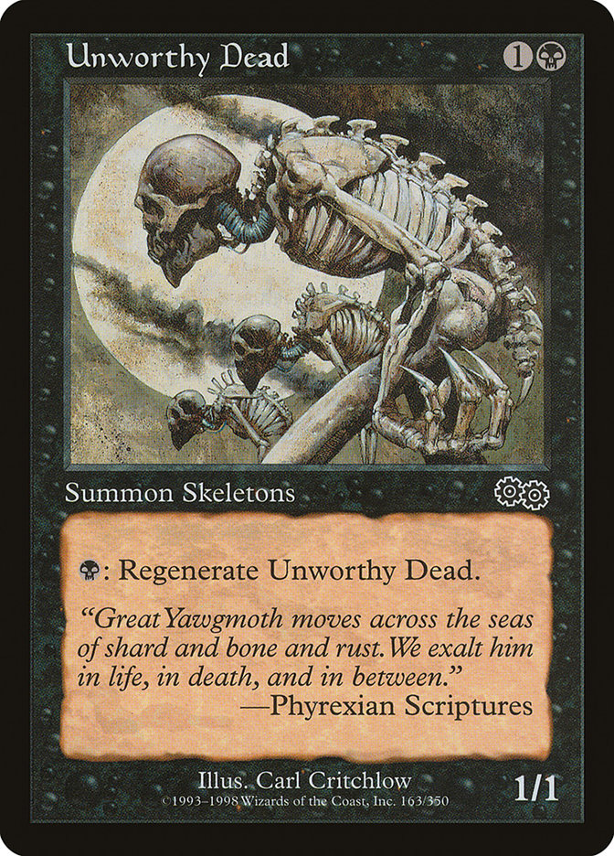 Unworthy Dead [Urza's Saga] | Webway Games