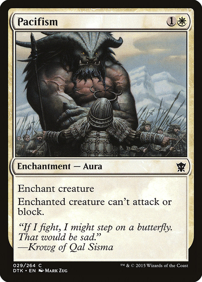 Pacifism [Dragons of Tarkir] | Webway Games