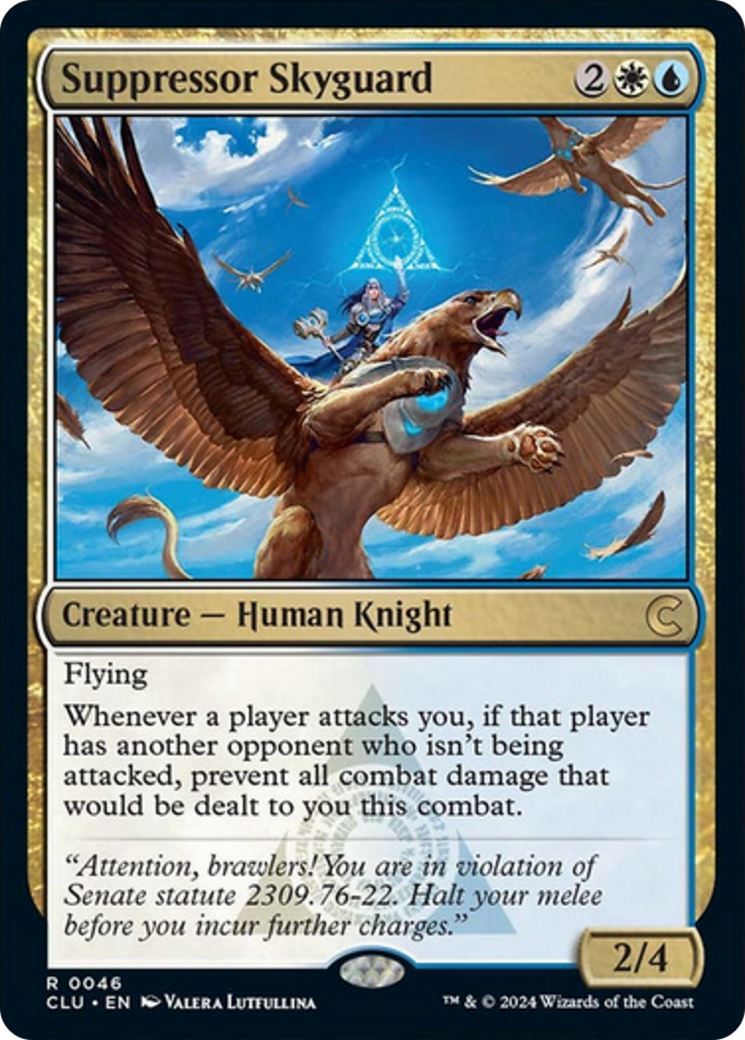Suppressor Skyguard [Ravnica: Clue Edition] | Webway Games