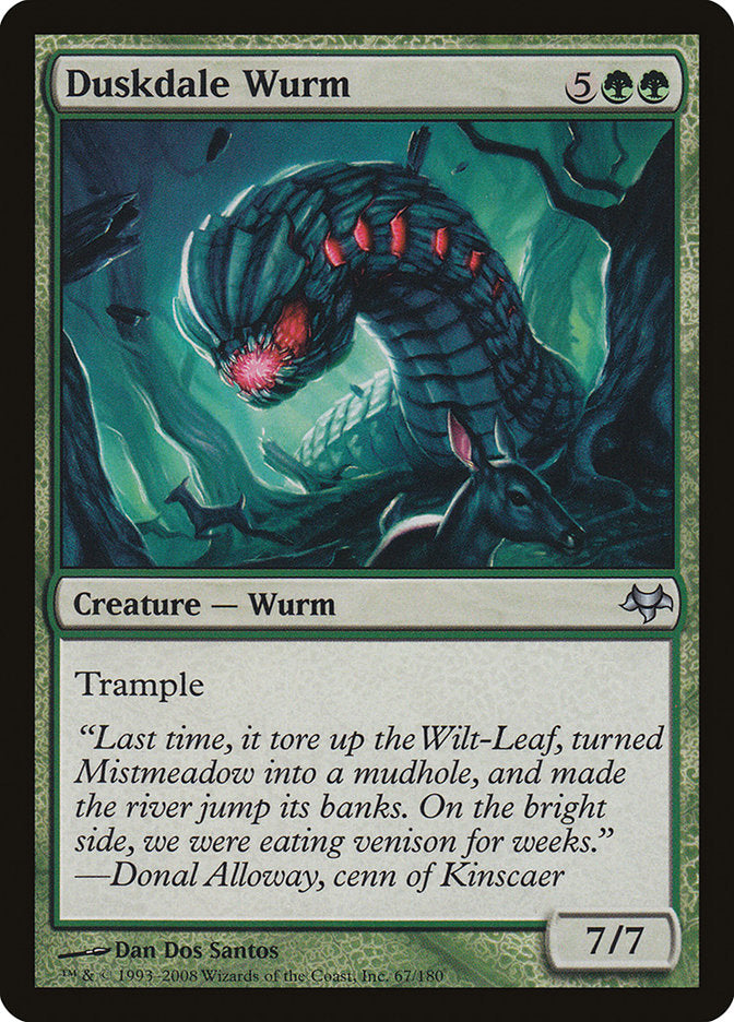 Duskdale Wurm [Eventide] | Webway Games