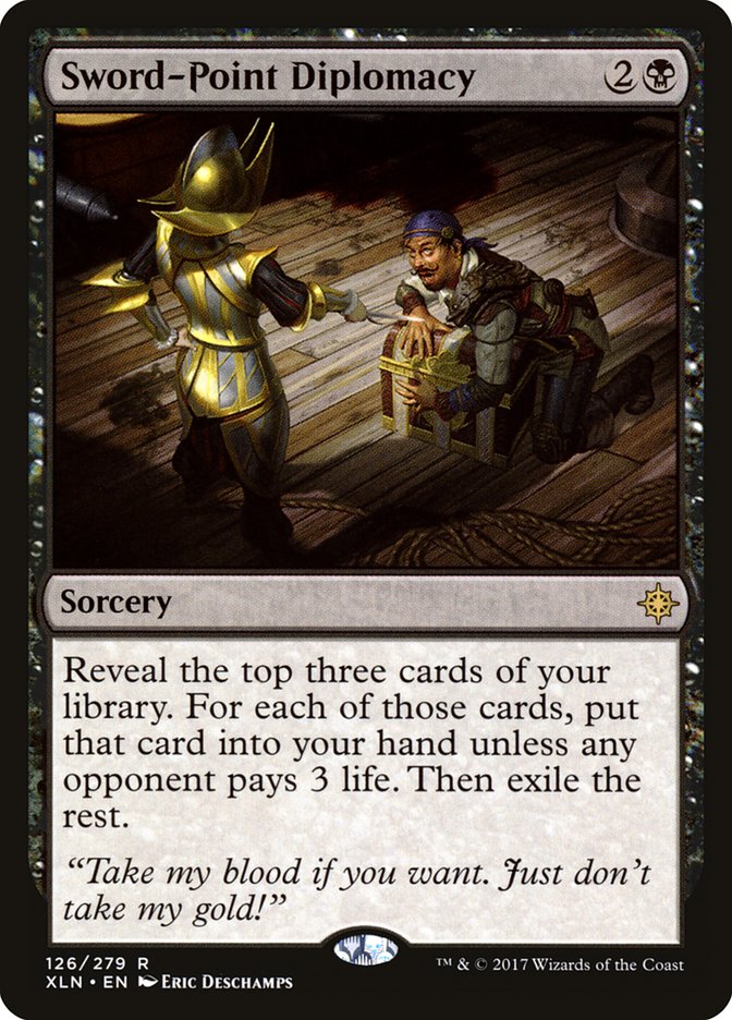 Sword-Point Diplomacy [Ixalan] | Webway Games