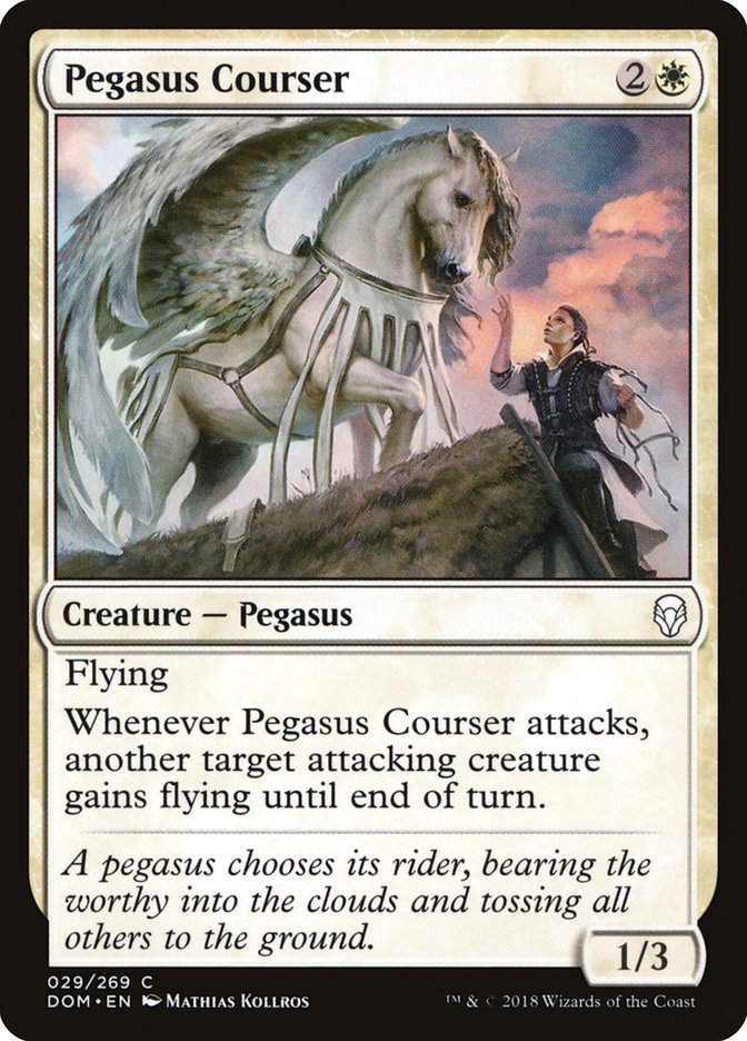 Pegasus Courser [Dominaria] | Webway Games