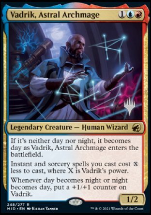 Vadrik, Astral Archmage (Promo Pack) [Innistrad: Midnight Hunt Promos] | Webway Games