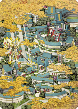 Plains 2 Art Card [Kamigawa: Neon Dynasty Art Series] | Webway Games