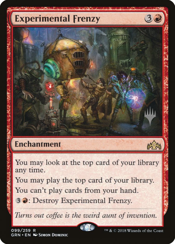Experimental Frenzy (Promo Pack) [Guilds of Ravnica Promos] | Webway Games