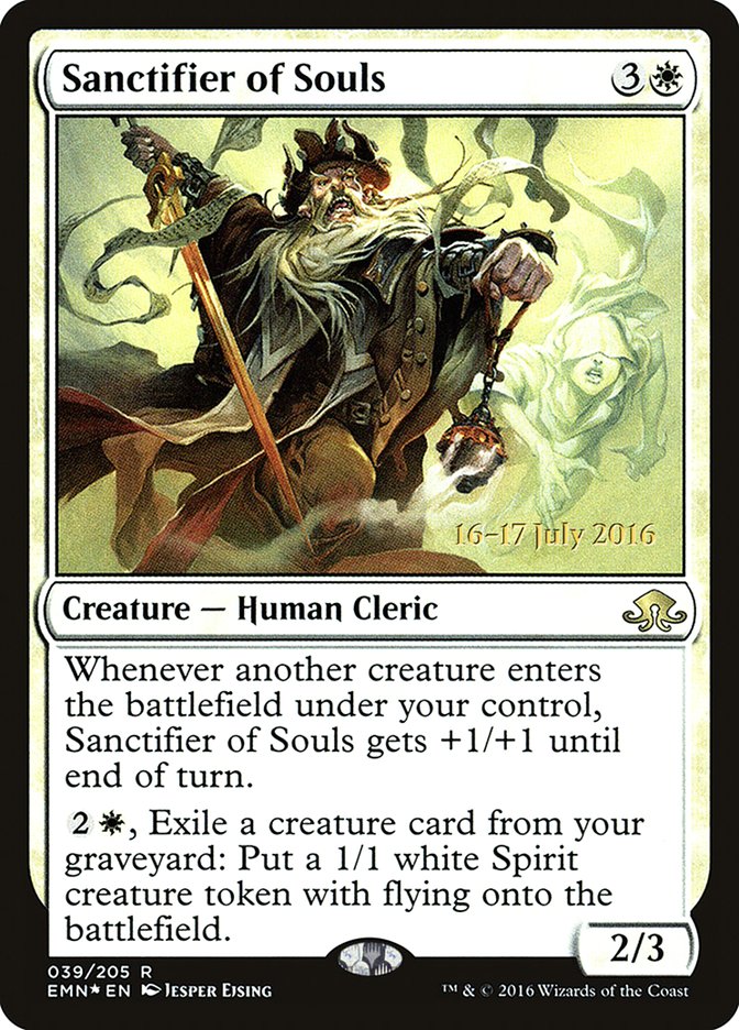 Sanctifier of Souls  (Prerelease) [Eldritch Moon Prerelease Promos] | Webway Games
