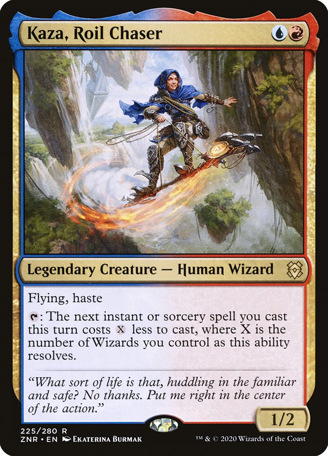 Kaza, Roil Chaser [Zendikar Rising] | Webway Games