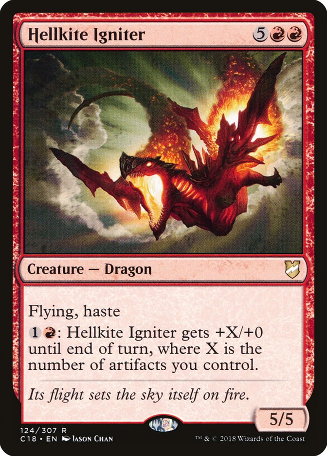 Hellkite Igniter [Commander 2018] | Webway Games