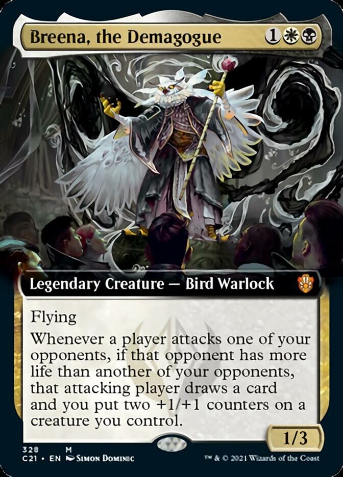 Breena, the Demagogue (Extended) [Commander 2021] | Webway Games