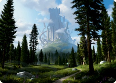 Forest (278) Art Card [Dungeons & Dragons: Adventures in the Forgotten Realms Art Series] | Webway Games