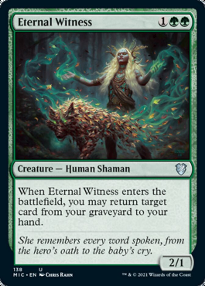 Eternal Witness [Innistrad: Midnight Hunt Commander] | Webway Games