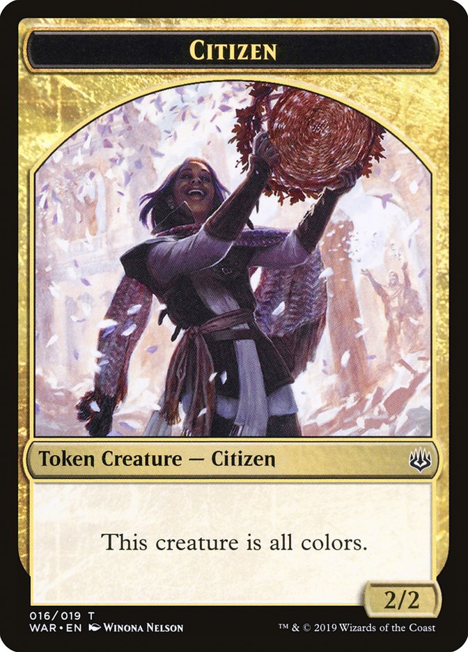 Citizen [War of the Spark Tokens] | Webway Games