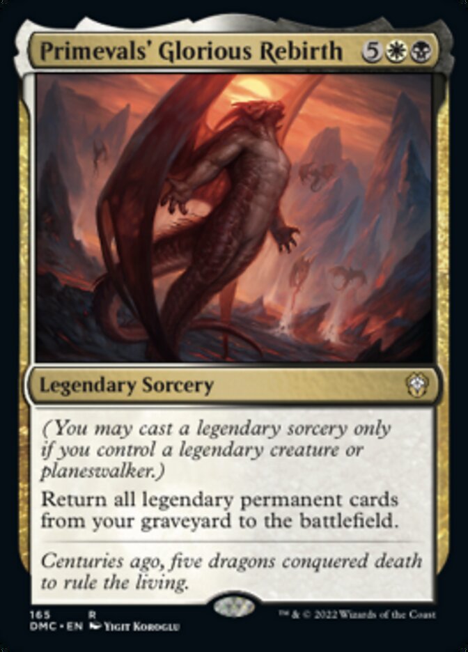 Primevals' Glorious Rebirth [Dominaria United Commander] | Webway Games