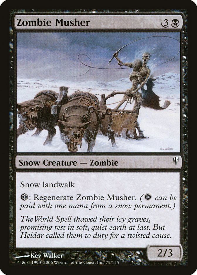 Zombie Musher [Coldsnap] | Webway Games