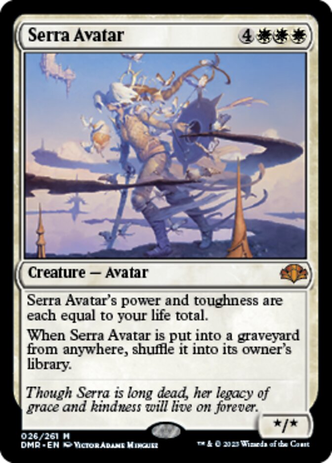 Serra Avatar [Dominaria Remastered] | Webway Games