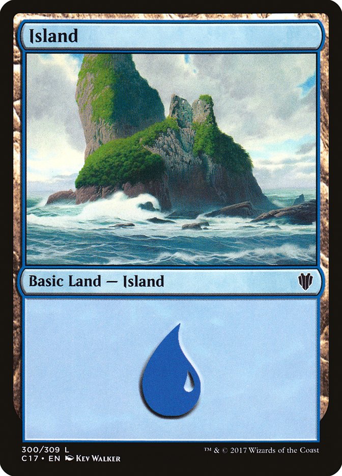 Island (#300) [Commander 2017] | Webway Games