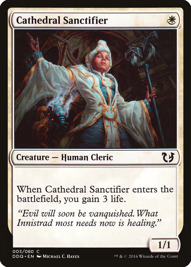 Cathedral Sanctifier [Duel Decks: Blessed vs. Cursed] | Webway Games