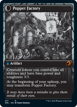 Poppet Stitcher // Poppet Factory [Innistrad: Double Feature] | Webway Games