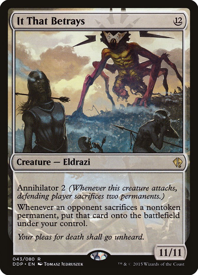 It That Betrays [Duel Decks: Zendikar vs. Eldrazi] | Webway Games