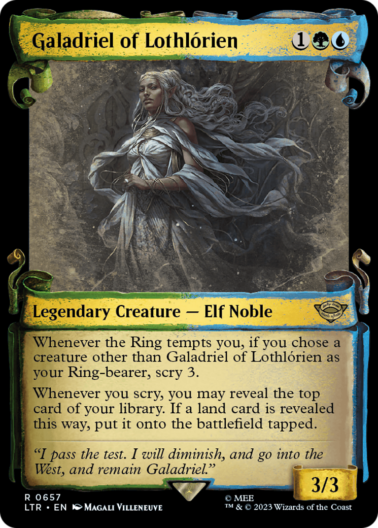 Galadriel of Lothlorien [The Lord of the Rings: Tales of Middle-Earth Showcase Scrolls] | Webway Games