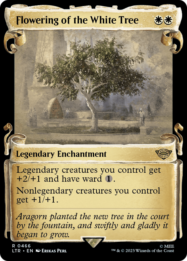 Flowering of the White Tree [The Lord of the Rings: Tales of Middle-Earth Showcase Scrolls] | Webway Games