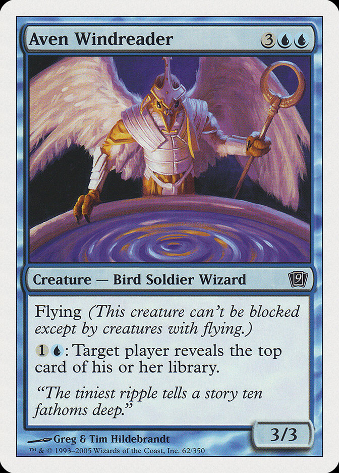 Aven Windreader [Ninth Edition] | Webway Games