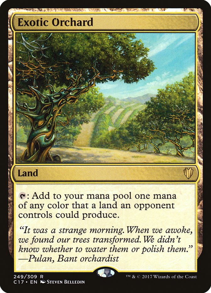 Exotic Orchard [Commander 2017] | Webway Games