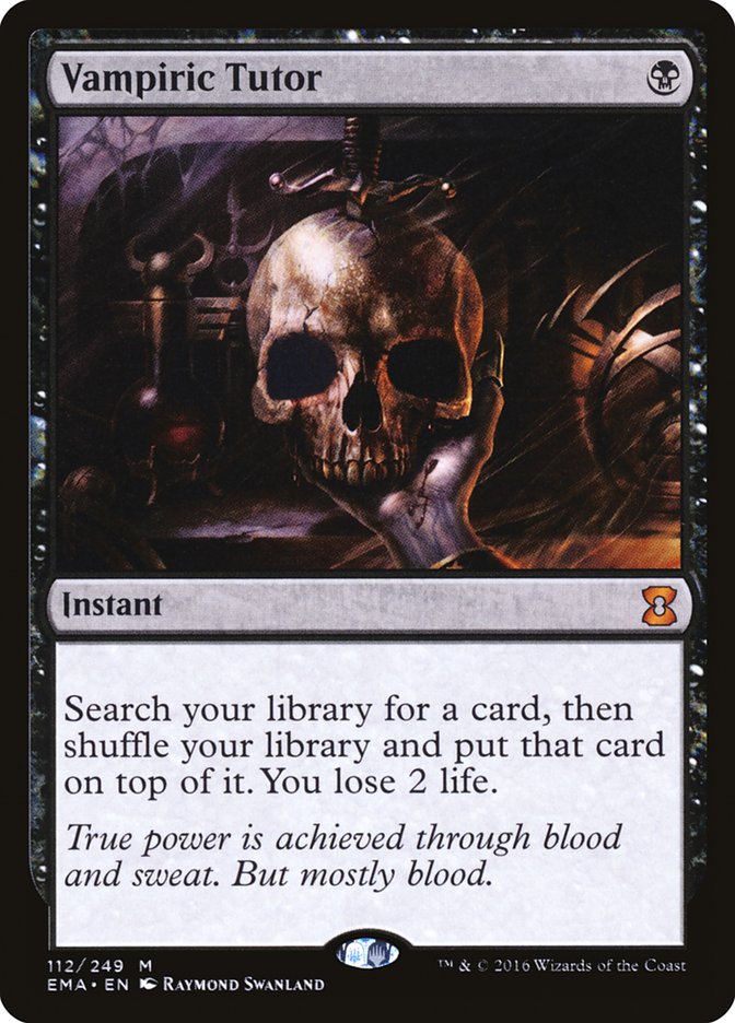Vampiric Tutor [Eternal Masters] | Webway Games