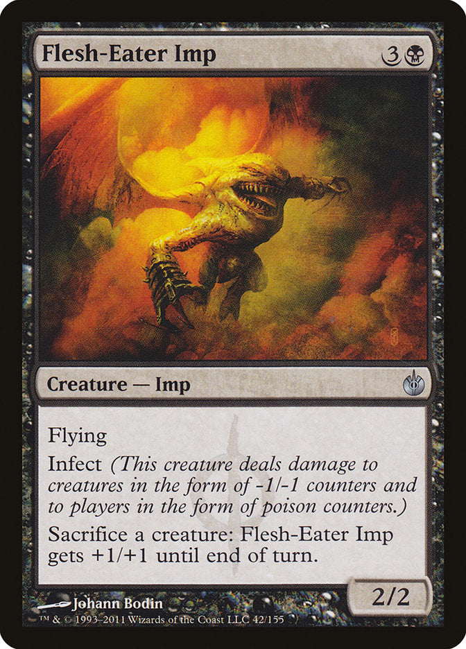 Flesh-Eater Imp [Mirrodin Besieged] | Webway Games
