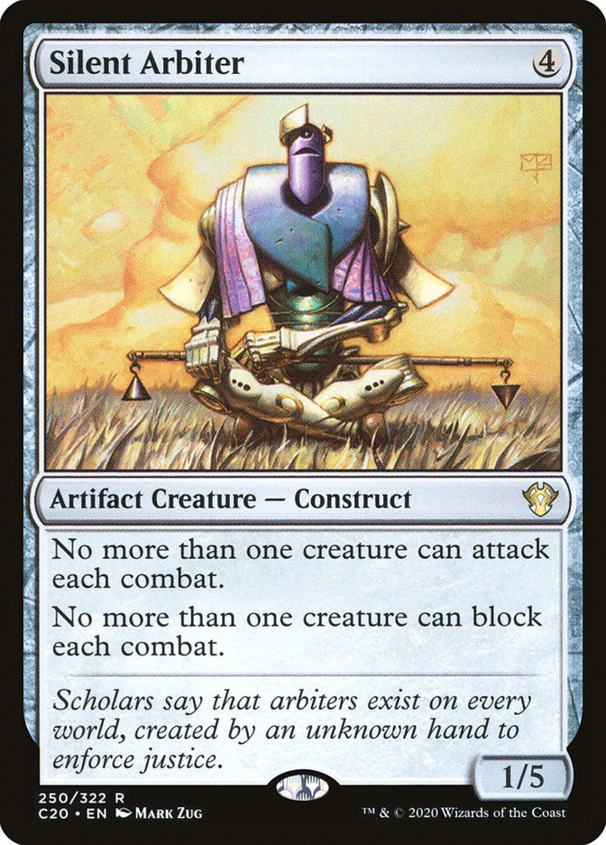 Silent Arbiter [Commander 2020] | Webway Games