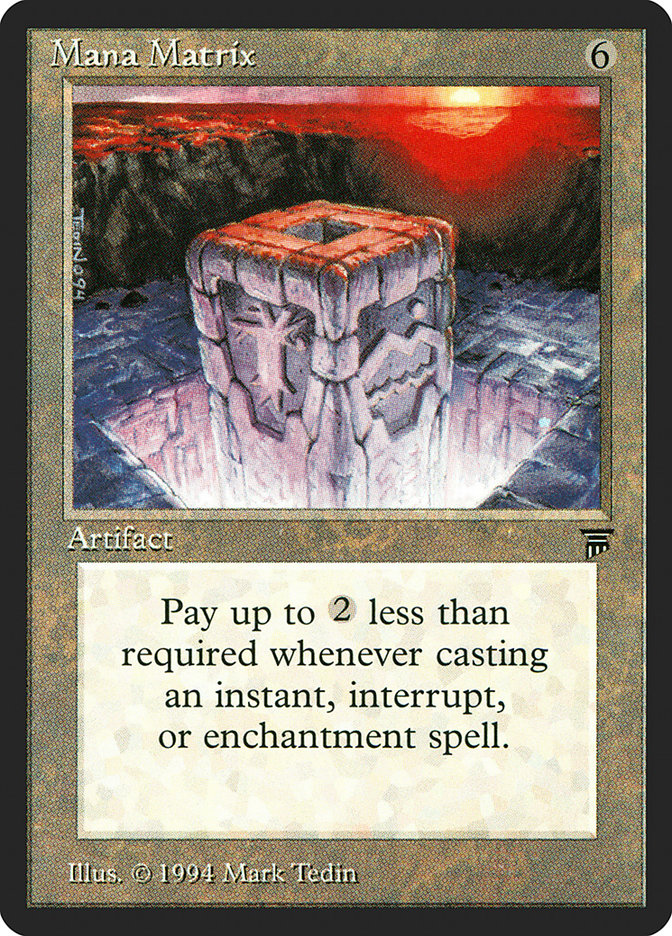 Mana Matrix [Legends] | Webway Games