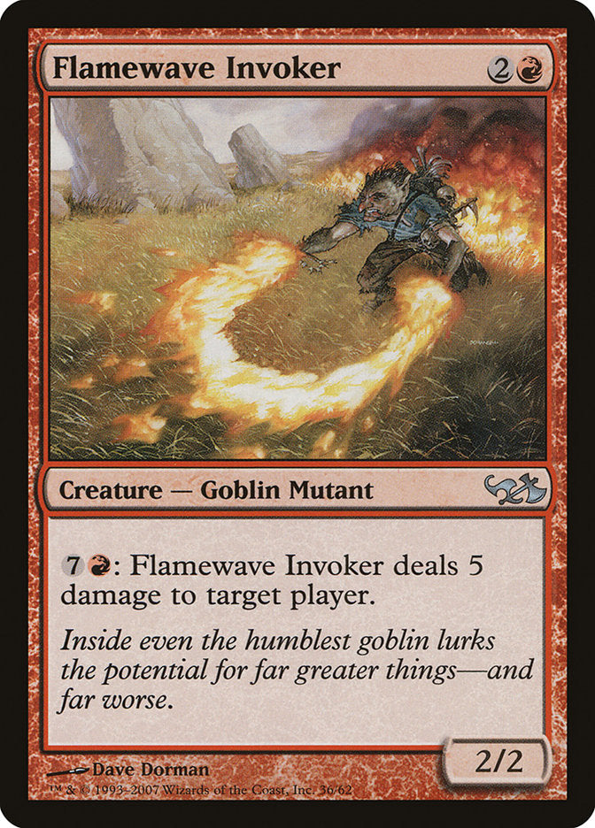 Flamewave Invoker [Duel Decks: Elves vs. Goblins] | Webway Games
