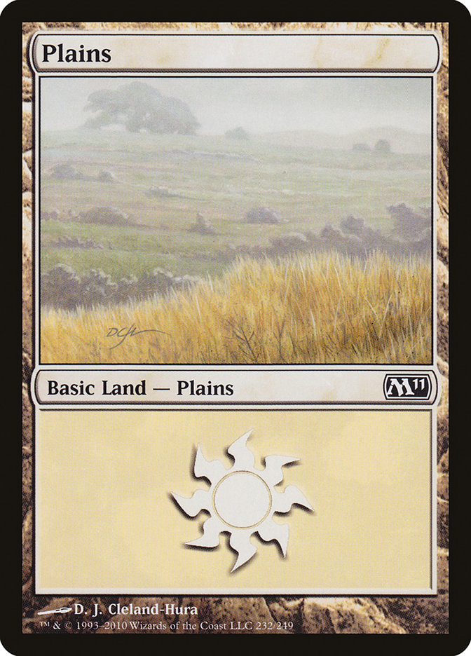Plains (#232) [Magic 2011] | Webway Games