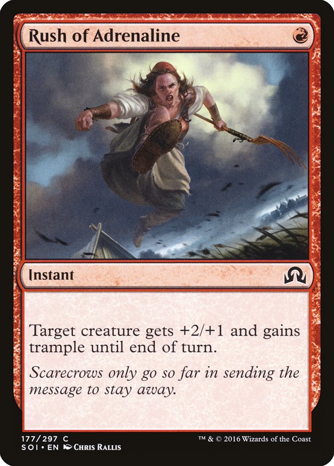 Rush of Adrenaline [Shadows over Innistrad] | Webway Games