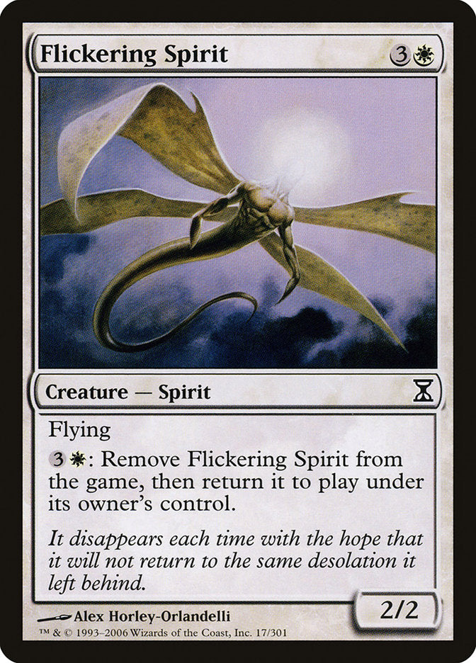 Flickering Spirit [Time Spiral] | Webway Games