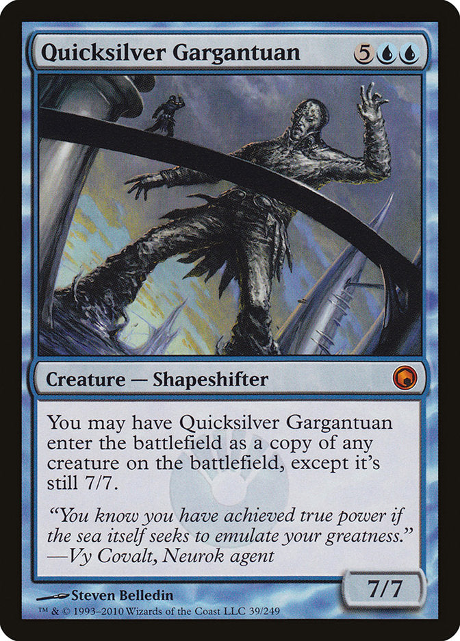 Quicksilver Gargantuan [Scars of Mirrodin] | Webway Games