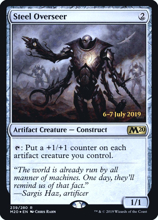Steel Overseer  [Core Set 2020 Prerelease Promos] | Webway Games