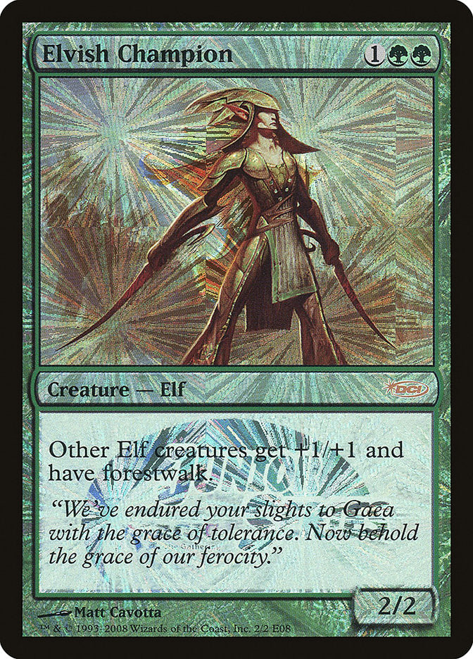 Elvish Champion [Junior Series Europe] | Webway Games