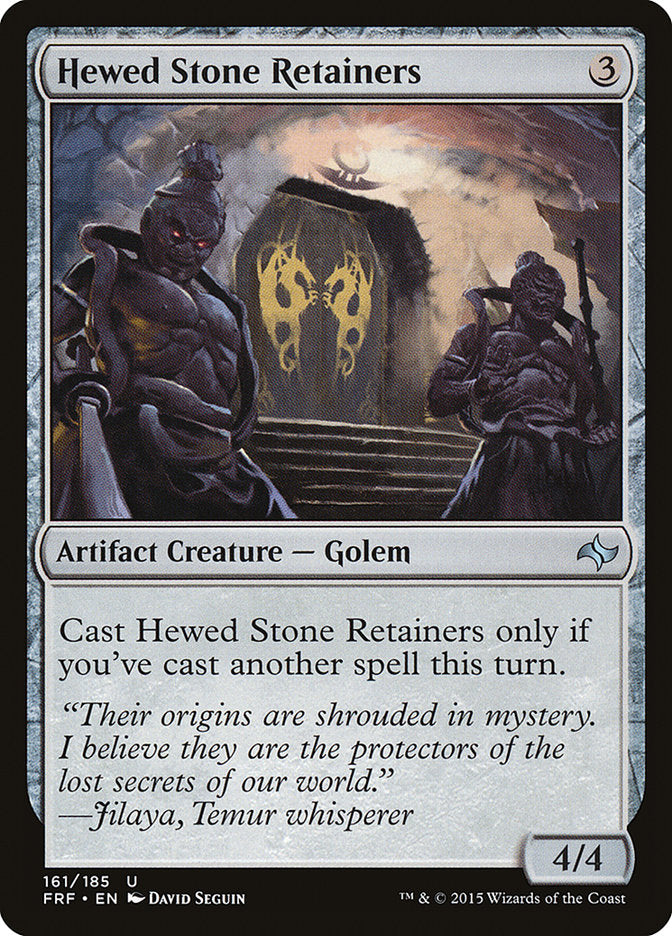 Hewed Stone Retainers [Fate Reforged] | Webway Games