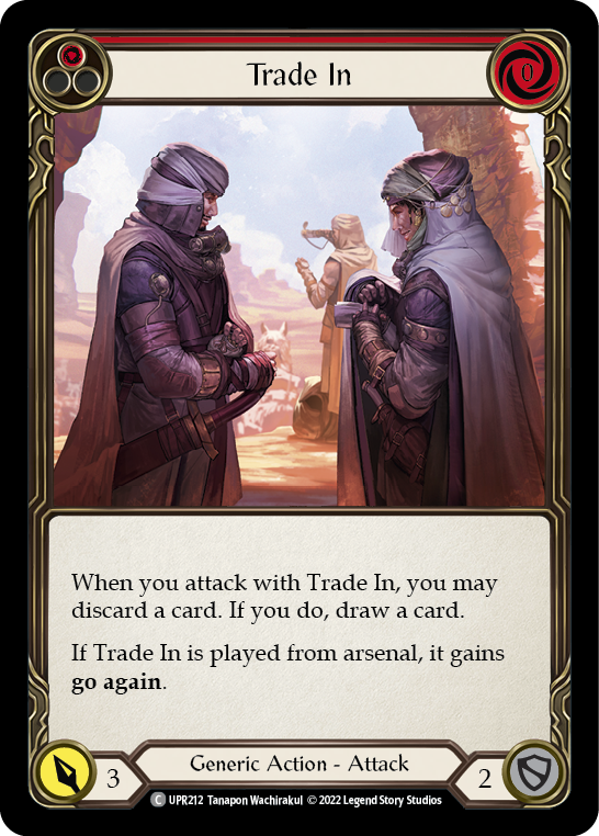 Trade In (Red) [UPR212] (Uprising)  Rainbow Foil | Webway Games